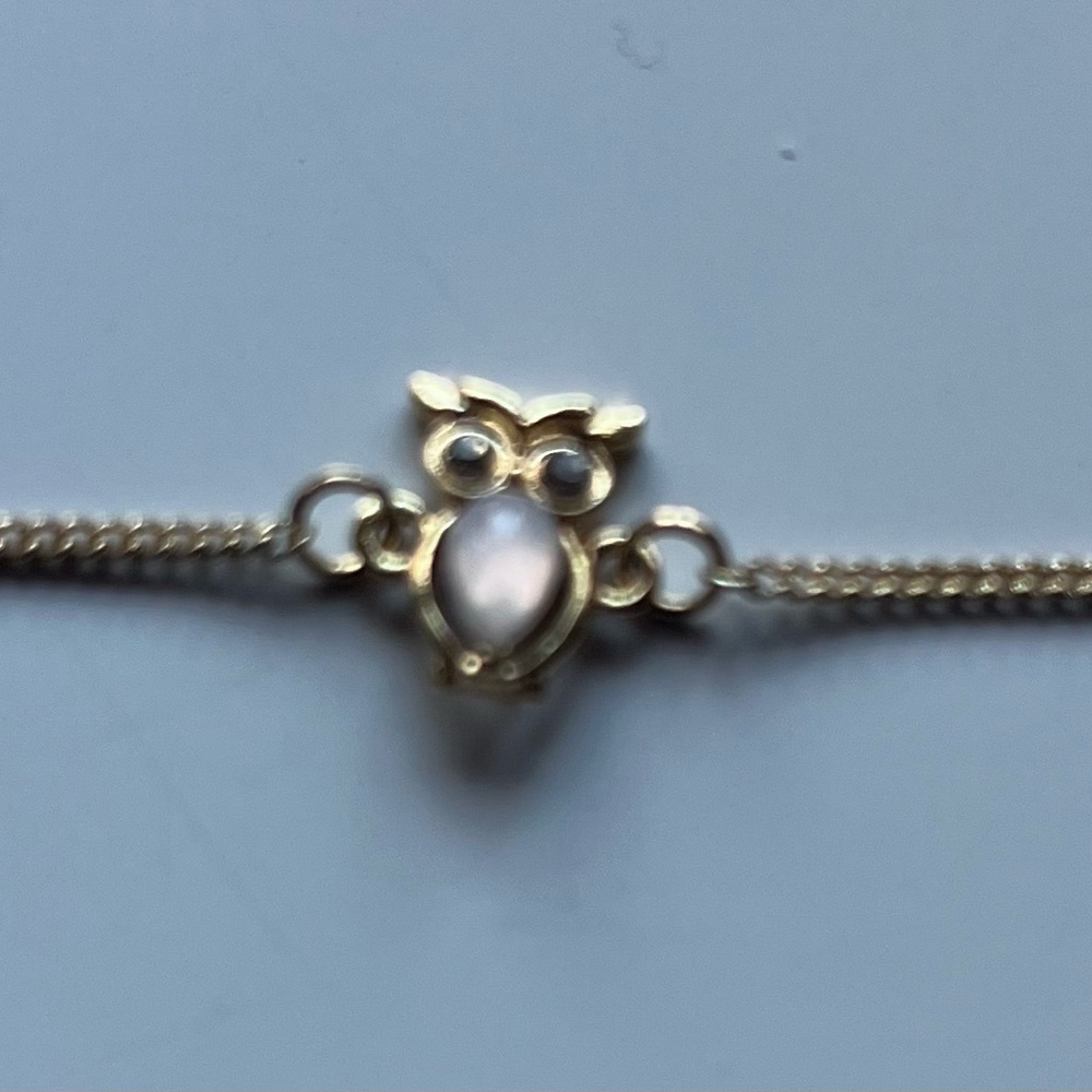 Gold tone Owl bracelet - 2 bracelets!
